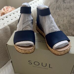 SOUL Naturalizer Women's Blue Espadrilles
